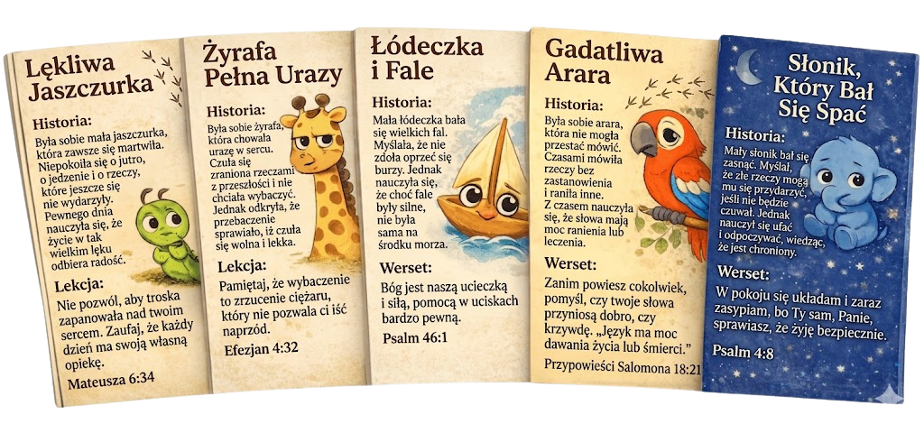 +1000 Przypowieści do Nauki Wartości w Domu