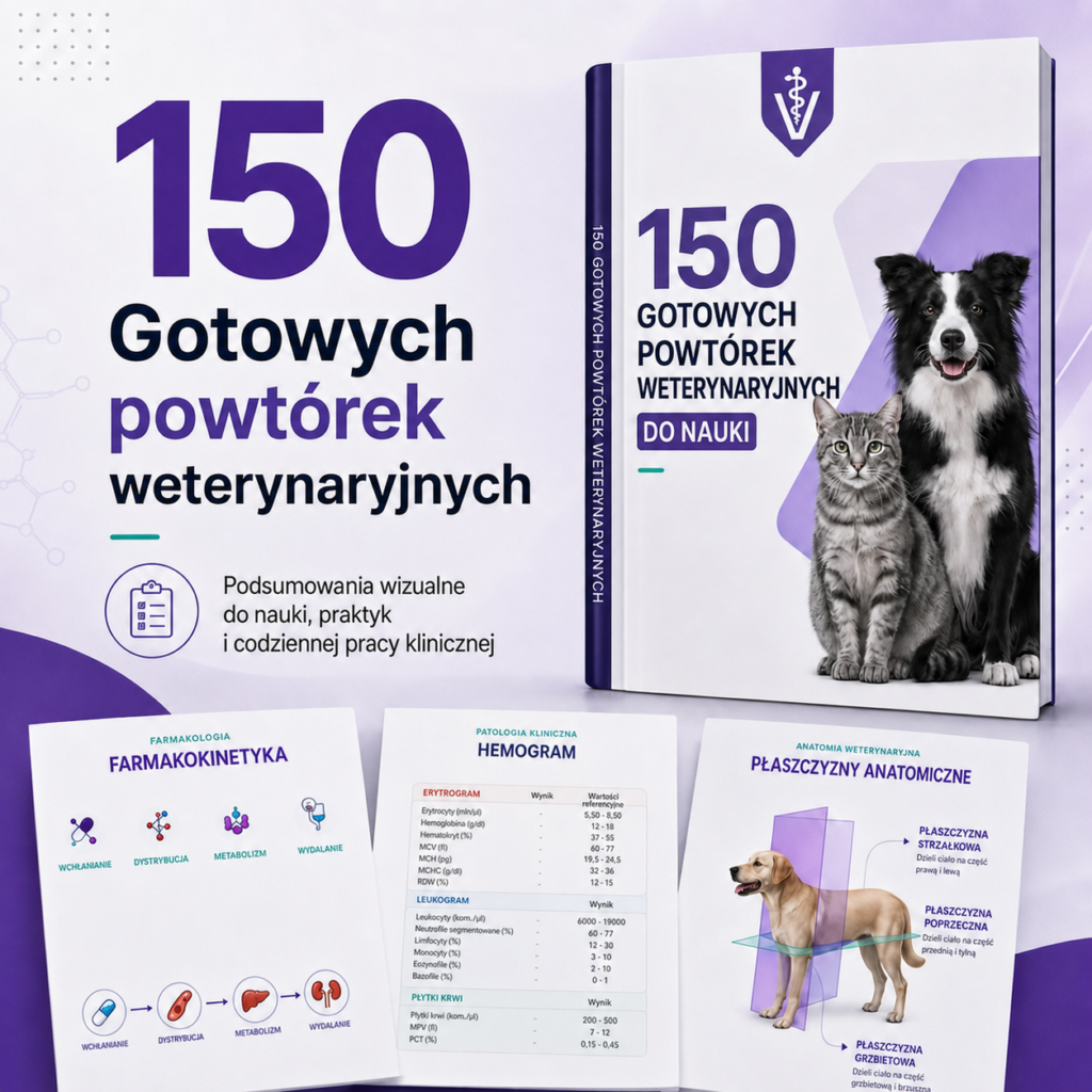 150 Gotowych Powtórek Weterynaryjnych