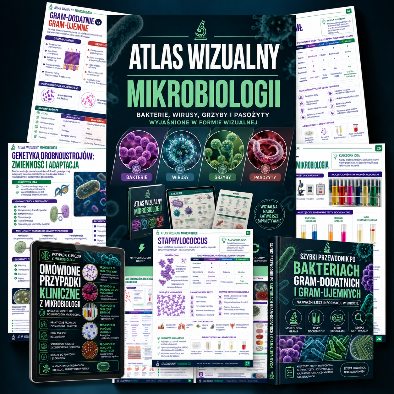 Atlas Wizualny Mikrobiologii